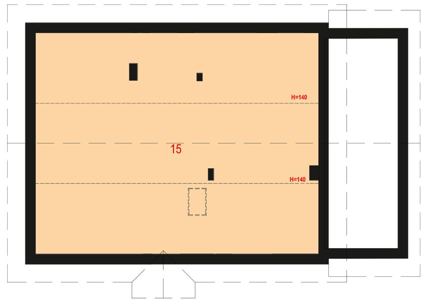 Poddasze projektu Angustus I G1