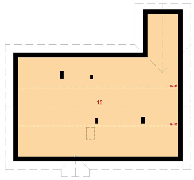 Poddasze projektu Angustus I G2