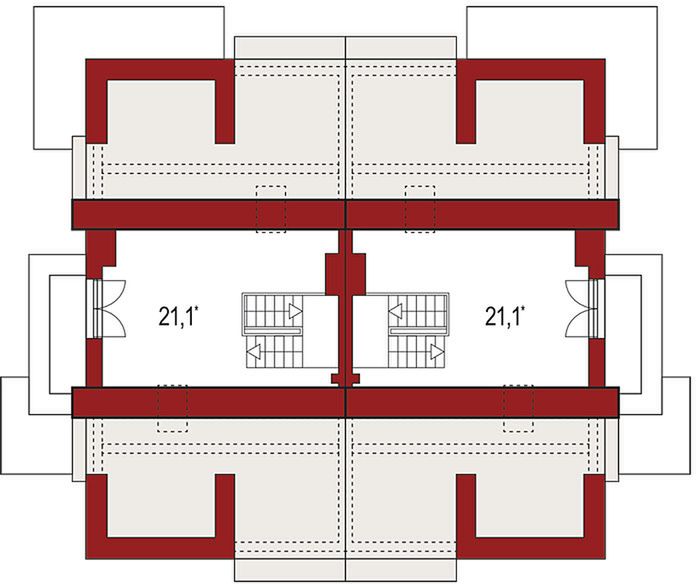 Poddasze II projektu Diana Grande A bliźniak