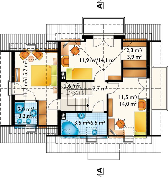Poddasze projektu Romek (1541)