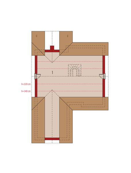 Poddasze projektu Simon G2 energo plus