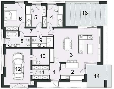 Parter projektu Płaski D11