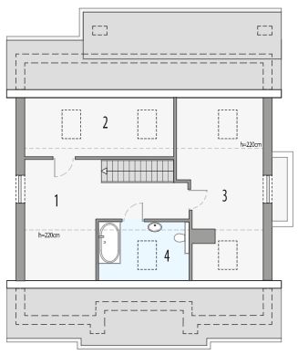 Poddasze projektu Małgosia D