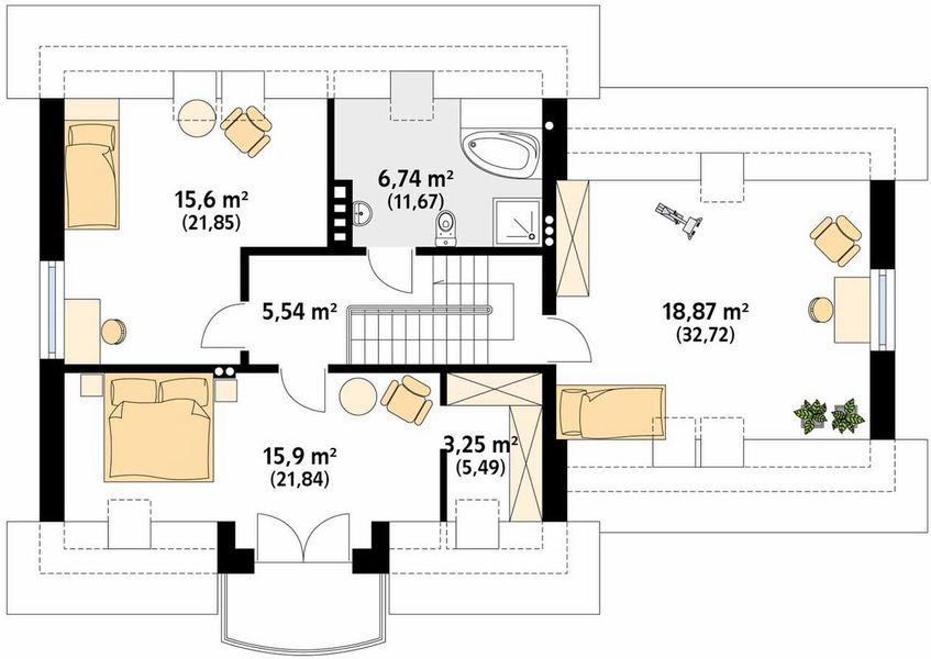 Poddasze projektu Pik 2