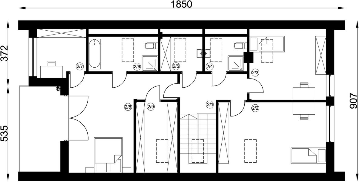 Poddasze projektu FX-47