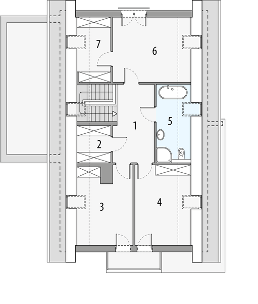 Poddasze projektu Antoni b