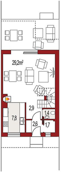 Parter projektu Katrina Gold segment prawy