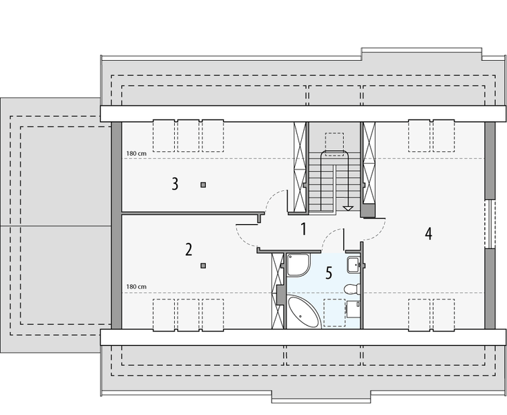 Poddasze projektu Katia a1g