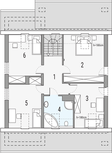 Poddasze projektu Jaś b