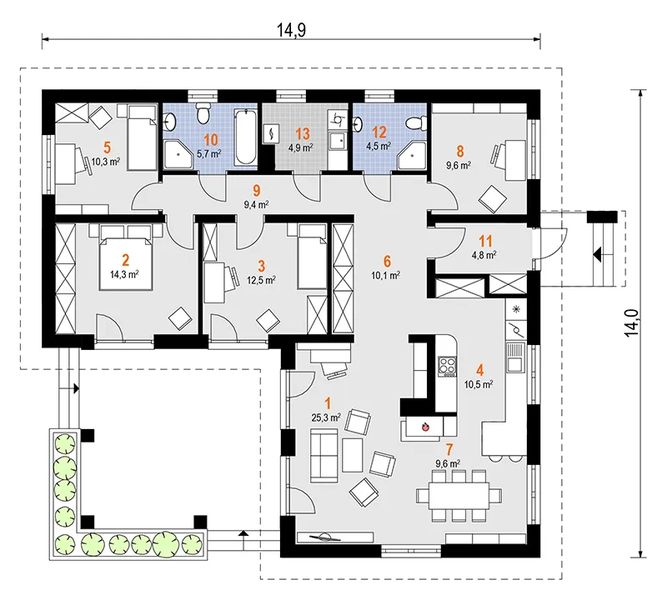 Parter projektu Menuet (1567)