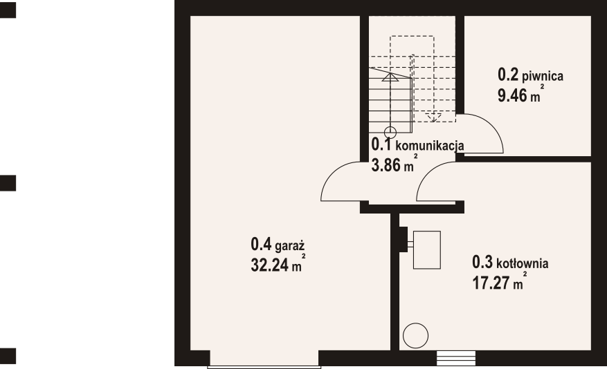 Piwnica projektu Bartne 19