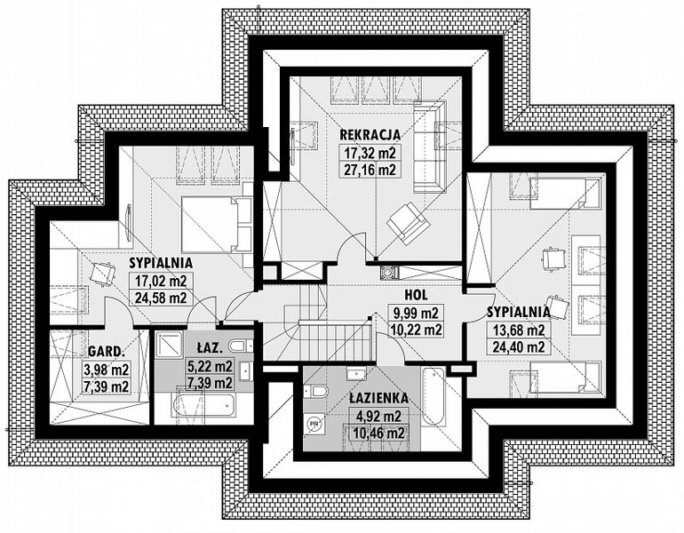 Poddasze projektu E-189