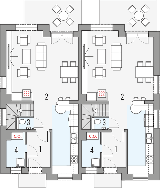 Parter projektu Emilia - dwulokalowy LP
