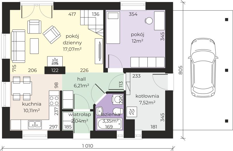 Parter projektu Dom przy Imbirowej 4