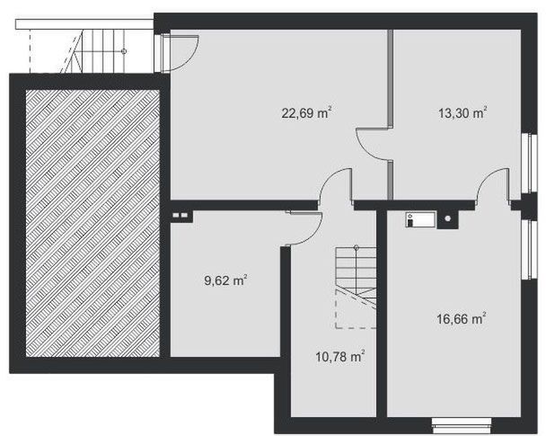 Piwnica projektu Soverato Termo
