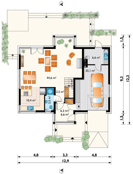 Parter projektu Kalipso G1 (1588)