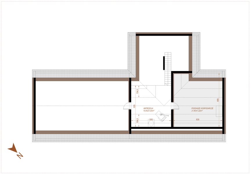 Poddasze projektu House x44