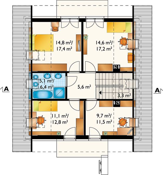 Poddasze projektu Leon (1593)