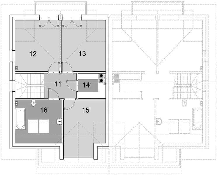 Poddasze projektu Eco 15