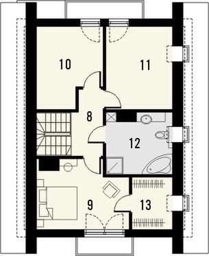 Poddasze projektu Melon