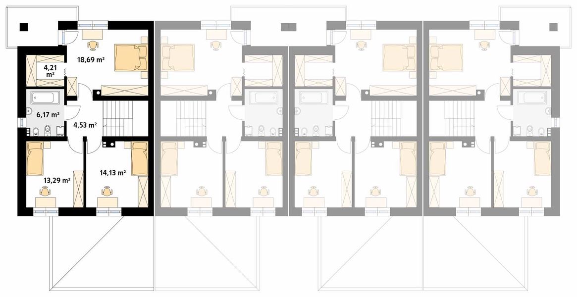 Piętro 1 projektu Limba