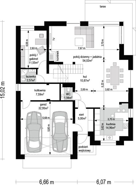Parter projektu Kasjopea 7 wariant C