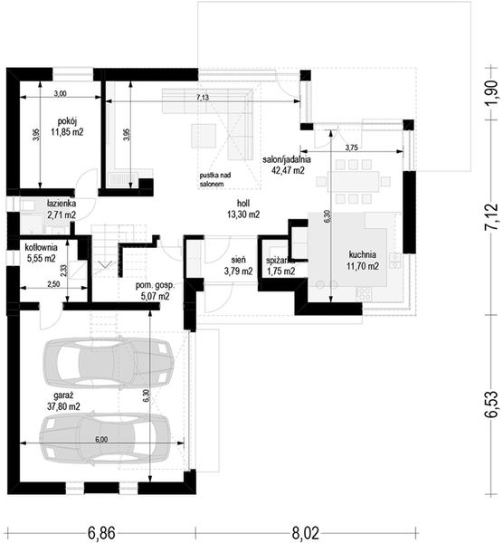 Parter projektu Viking 5 wariant B