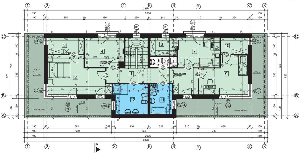 Piętro 1 projektu at-161