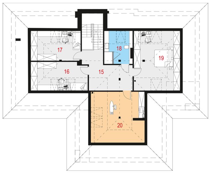 Poddasze projektu Universus I G2
