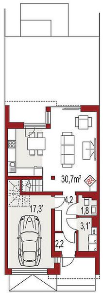 Parter projektu Andrea segment środkowy