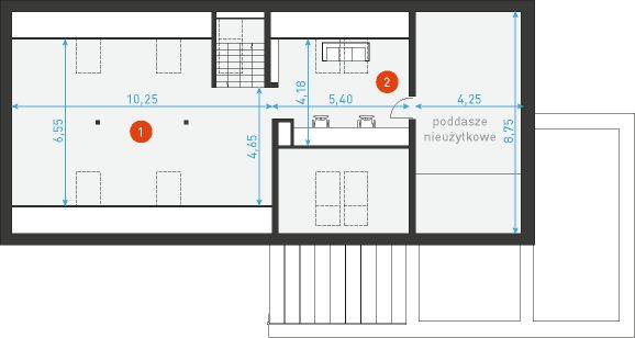 Poddasze projektu Rodzinny 4