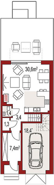 Parter projektu Diana 2 segment prawy