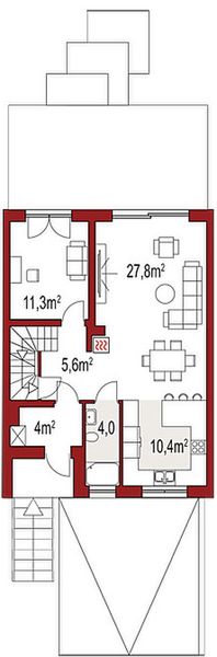 Parter projektu Ania segment środkowy
