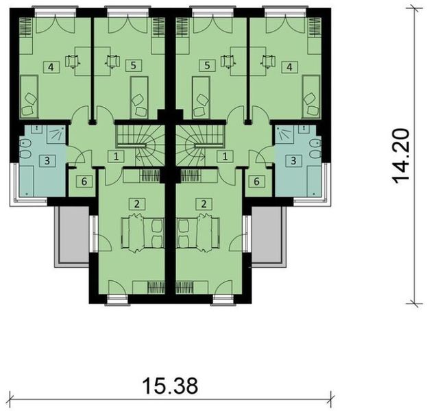 Piętro 1 projektu KA28
