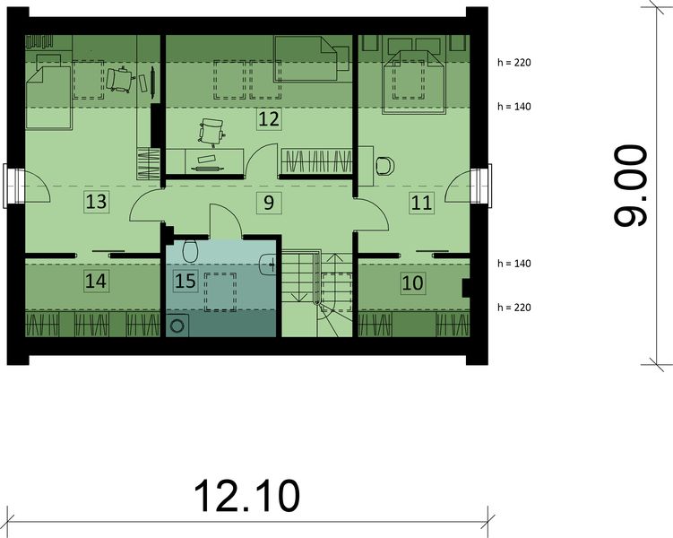 Poddasze projektu KA25