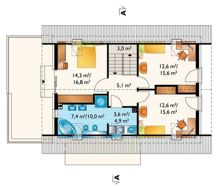 Poddasze projektu Olaf (1625)