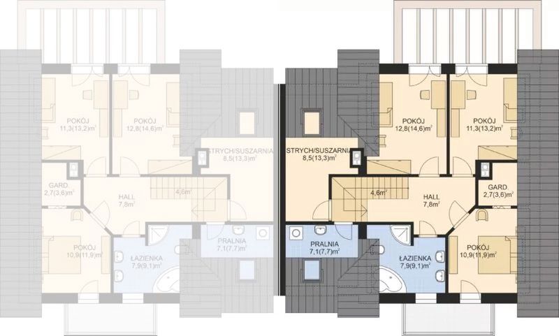 Poddasze projektu APS 091 NEW