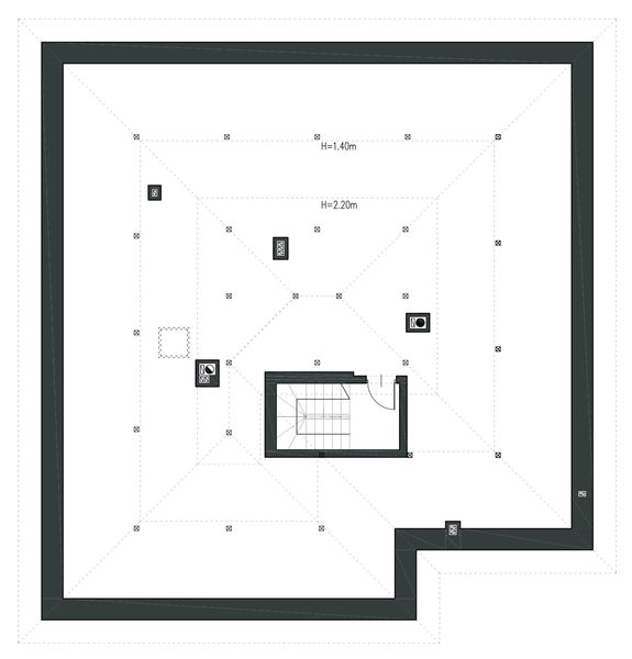 Poddasze projektu Dostępny D45