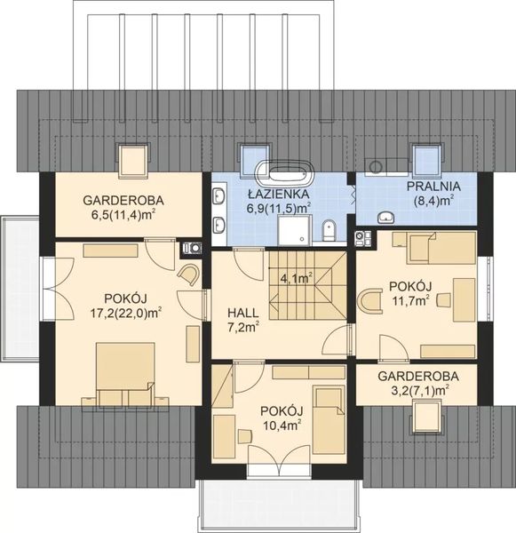 Poddasze projektu APS 211 NEW