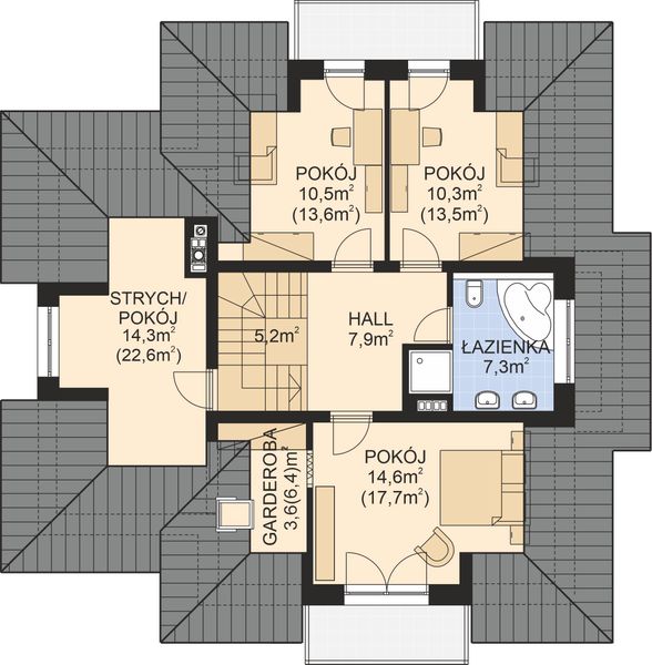 Poddasze projektu APS 148 NEW