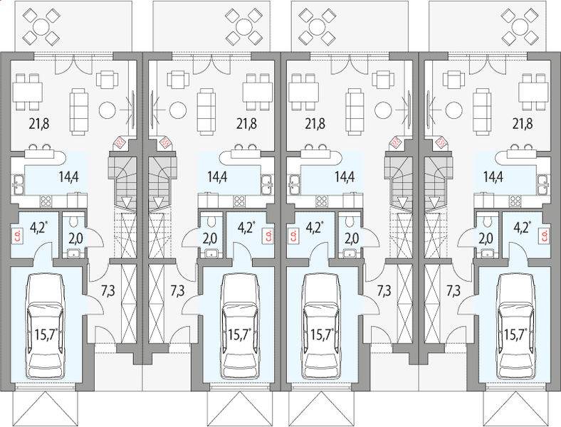 Parter projektu Konrad - szereg l+sl+s+ll