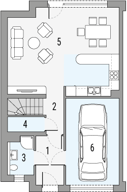 Parter projektu Oskar 1 - segment lewy