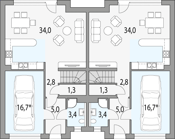 Parter projektu Oskar - dwulokalowy pl+p