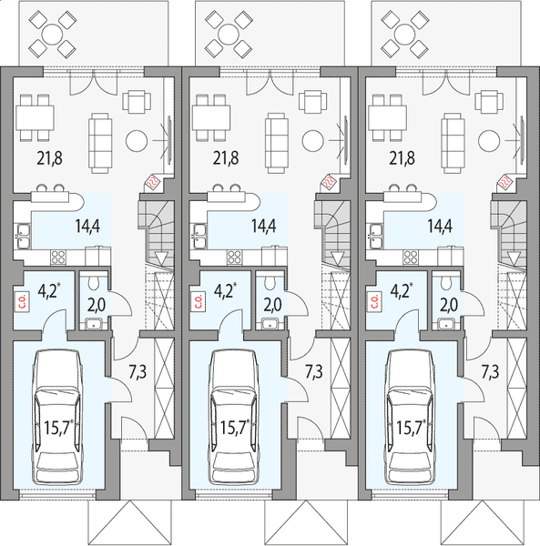Parter projektu Konrad - szereg l+s+p