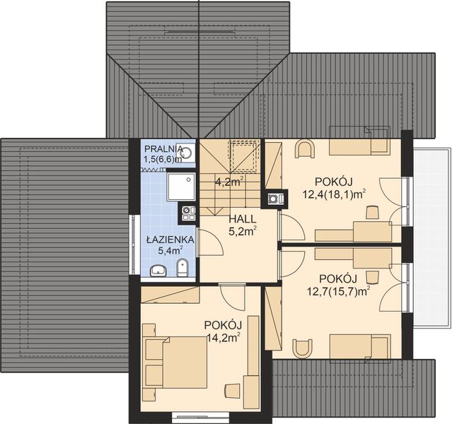 Poddasze projektu APS 094 NEW