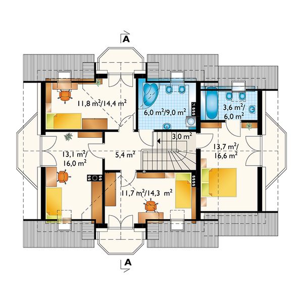 Poddasze projektu Helena Rex (1637)