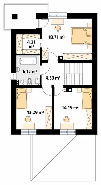Piętro 1 projektu Limba W