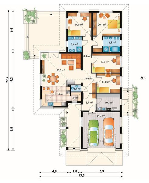 Parter projektu Aurelia Bona (1640)