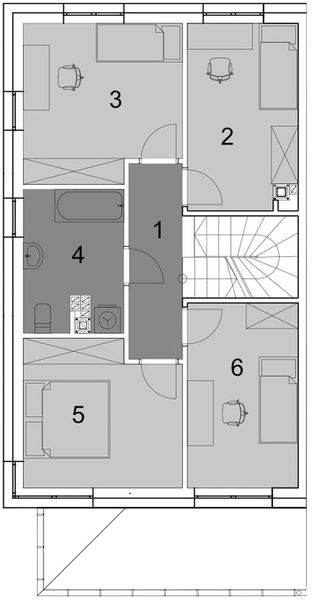 Piętro 1 projektu Eco 22