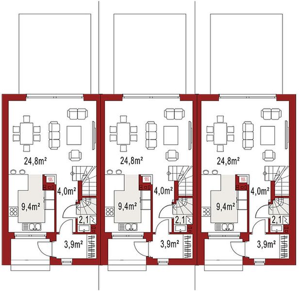 Parter projektu Elena A zestaw 3 segmenty